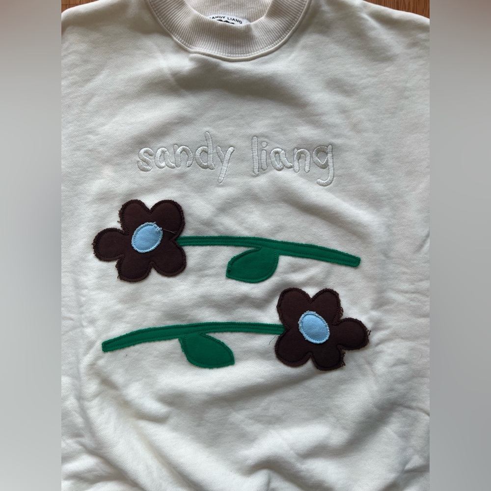 Sandy Liang Node Sweatshirt - Picture 3 of 8